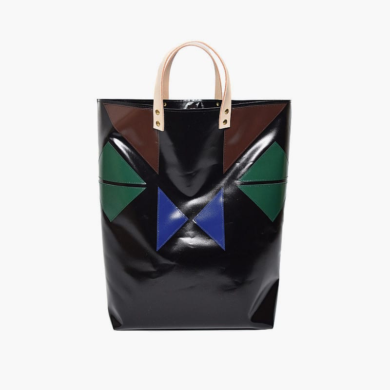 shopper geometric black