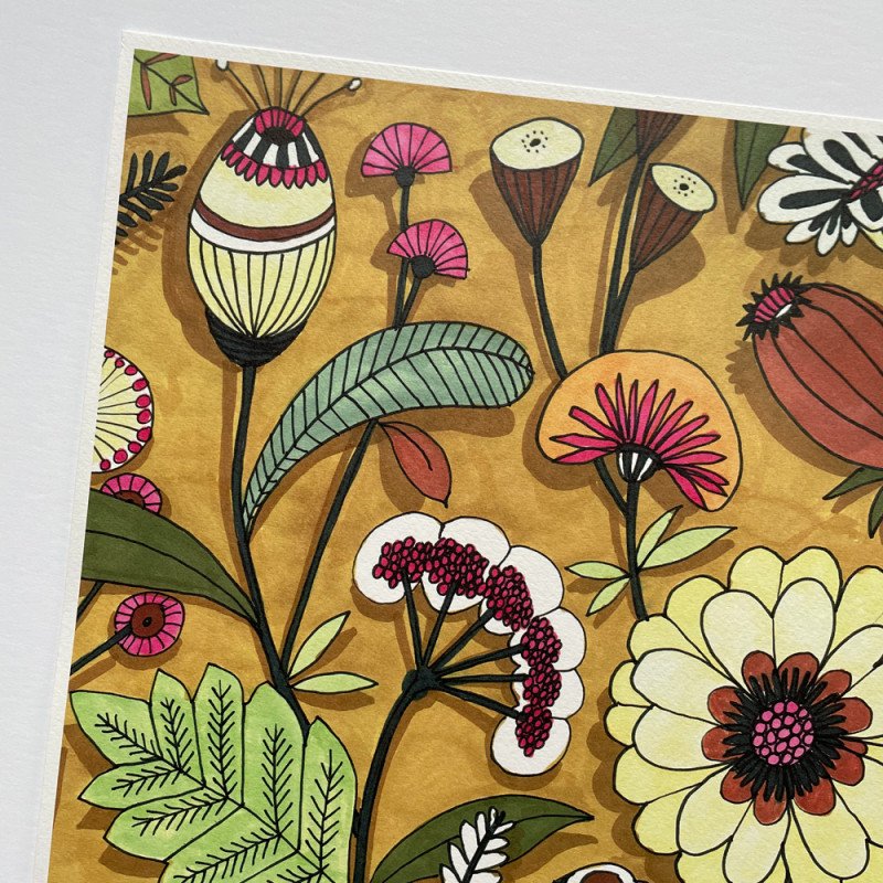 poster bloemenmix a3