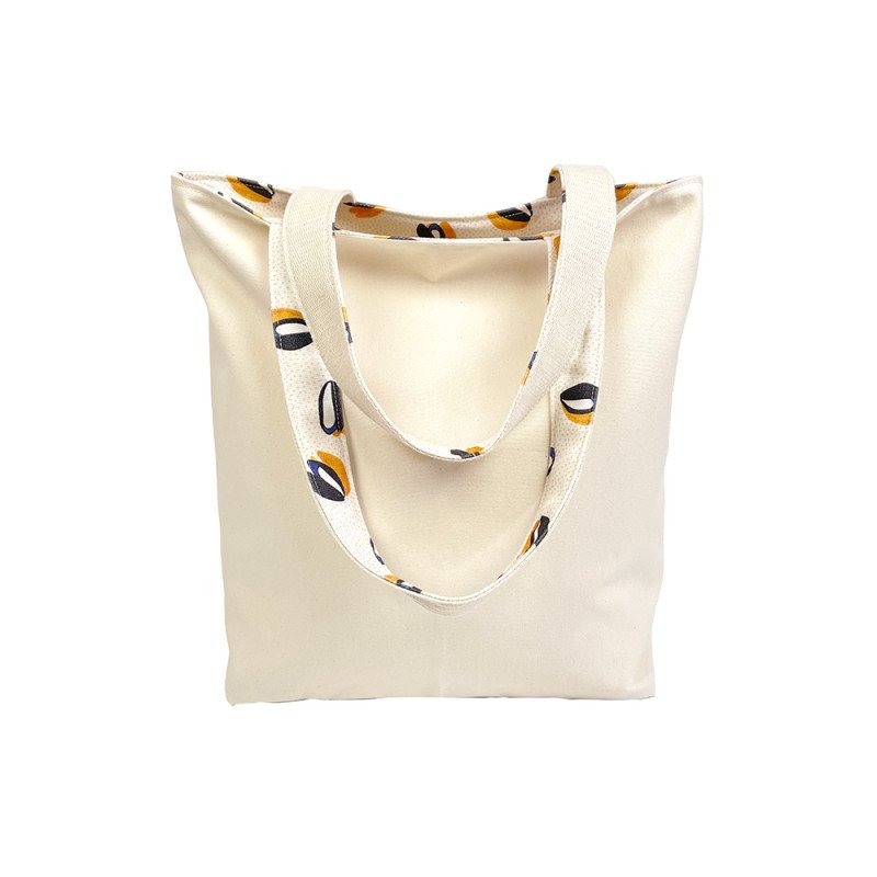 canvas tas mosselen