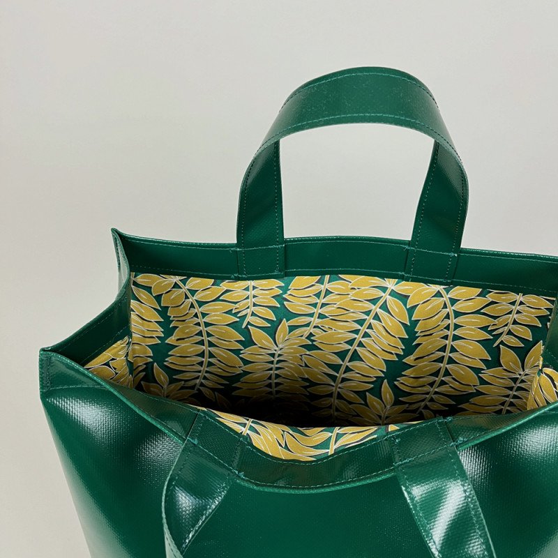 shopper tas donkergroen