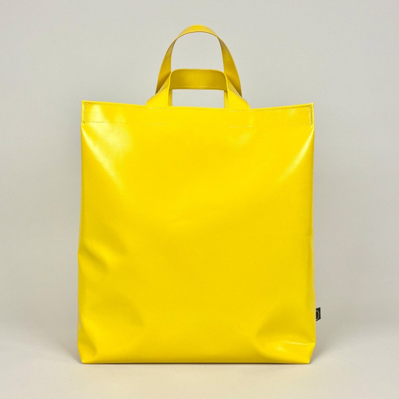 shopper tas geel
