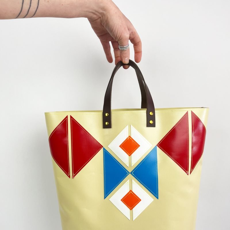 shopper geometrisch zand