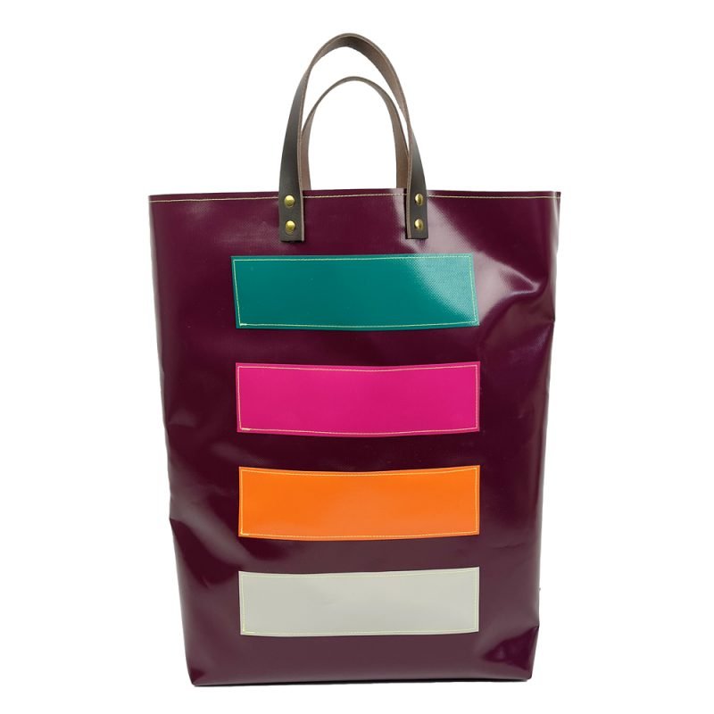 shopper geometrisch beaujolais