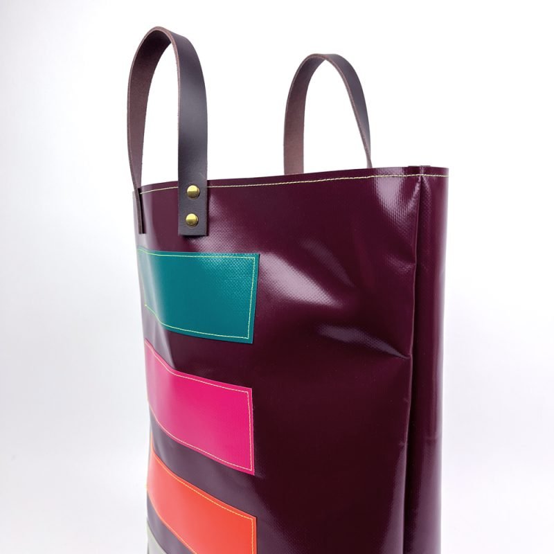 shopper geometrisch beaujolais