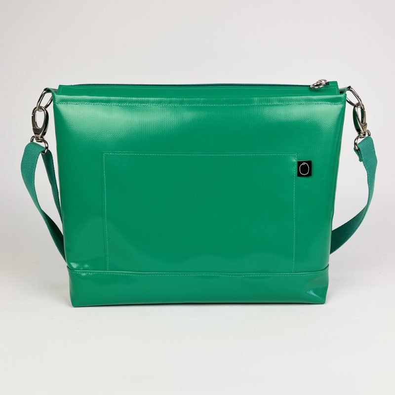 messenger vintage groen