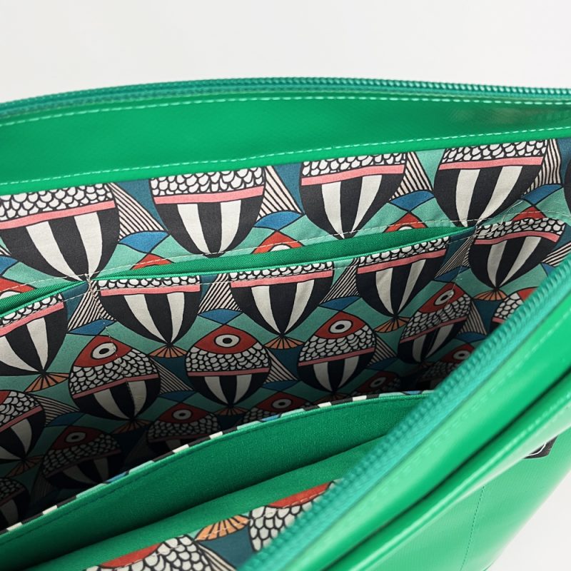 messenger vintage groen